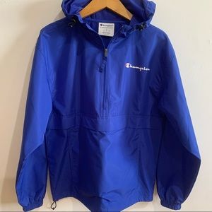 NEW Champion Packable Jacket, Lightweight Water and Wind Resistant Pullover